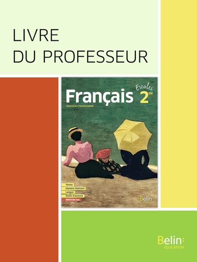 Image de FRANCAIS SECONDE 2019 LIVRE DU PROFESSEUR
