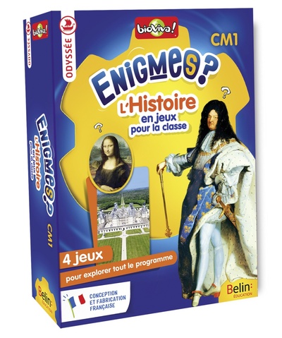 Image de Énigmes - L'Histoire en jeux pour la classe