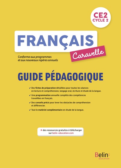 Picture of Caravelle CE2 - Guide pédagogique 2022