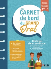 Picture of Mon carnet de bord Grand oral 1re terminales