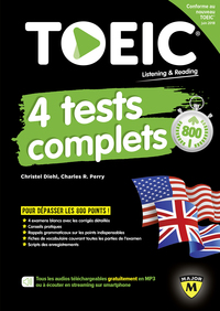 Picture of TOEIC : 4 TESTS COMPLETS