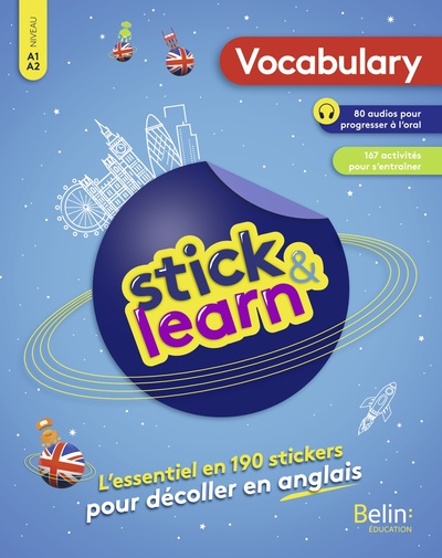 Image de STICK & LEARN VOCABULARY