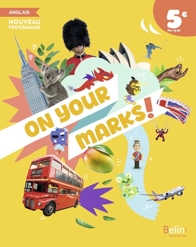 Image de Manuel Anglais 5e On your marks!