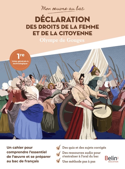 Picture of Mon oeuvre au bac - Olympe de Gouges, La Déclaration des droits de la femme et de la citoyenne