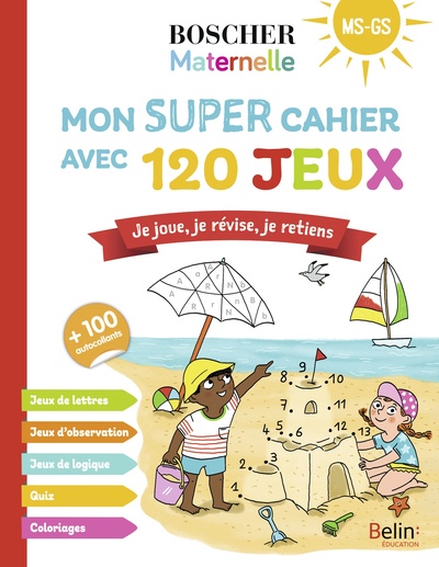 Image de Mon super cahier avec 120 jeux