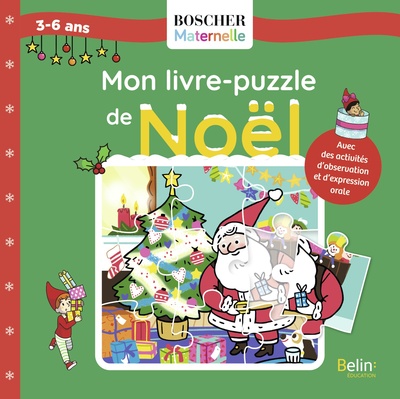 Picture of Mon livre-puzzle de Noël