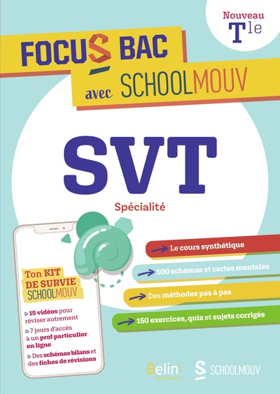 Image de FOCUS BAC SVT SPECIALITE TERMINALE
