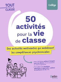 Image de 50 activités pour la vie de classe