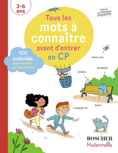 Image de Tous les mots à connaître avant d'entrer en CP