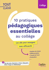 Picture of 10 pratiques pédagogiques essentielles au collège