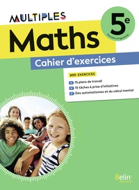 Picture of Cahier d'exercices Maths 5e Multiples