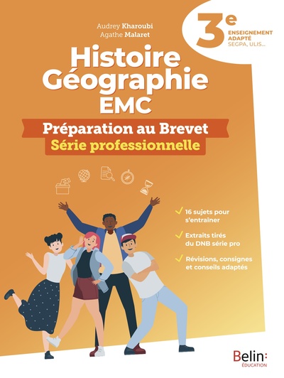 Picture of Histoire-Géographie EMC 3e - Préparation au brevet