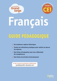 Image de Le nouveau Grand Large CE1 - Guide pédagogique 2019