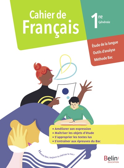 Picture of Cahier de Français 1re Générale