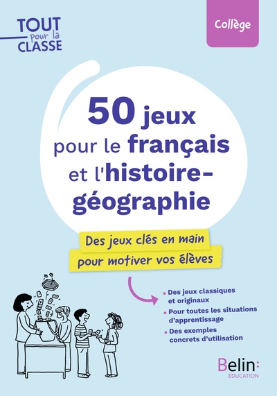 Image de 50 jeux pour le français et l'histoire-géographie