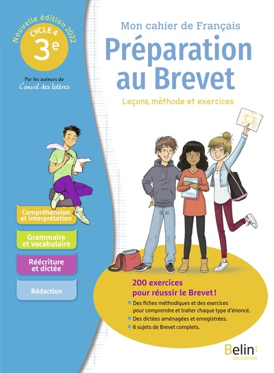 Picture of Mon cahier de français - spécial brevet 2022