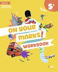 Picture of Workbook Anglais 5e On your marks!