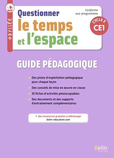 Picture of Odyssée CE1 - Guide pédagogique 2021