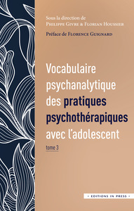 Picture of Vocabulaire psychanalytique des pratiques psychotérapiques avec l'adolescent