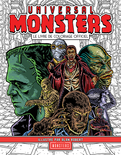 Image de Universal Monsters, le livre de coloriage