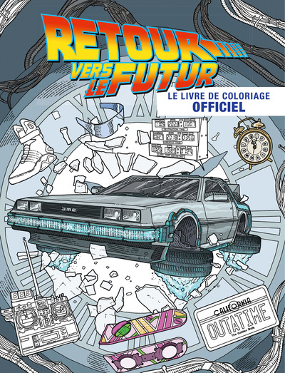 Picture of Retour vers le futur : le livre de coloriage