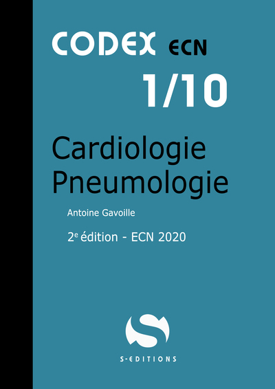 Image de Codex ECN 1/10 Cardiologie Pneumologie