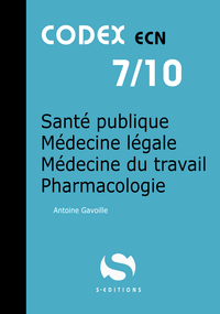 Image de 7- Santé publique - Médecine légale - Médecine du travail - Pharmacologie