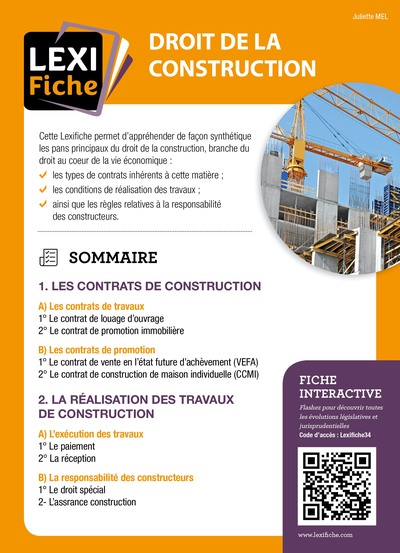 Picture of Droit de la construction