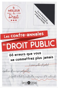 Image de Les contre-annales du droit public