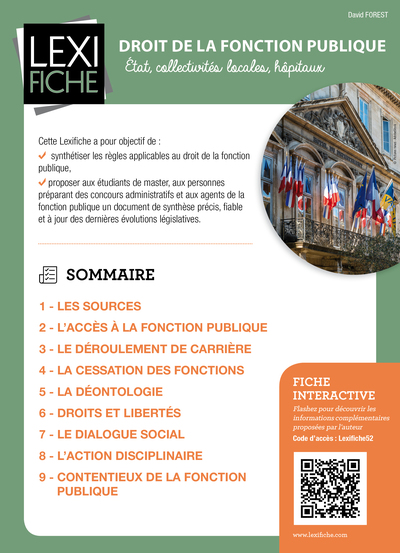 Picture of Droit de la fonction publique