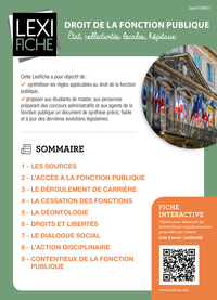 Picture of Droit de la fonction publique