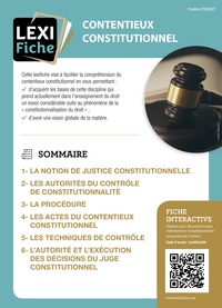 Picture of Contentieux constitutionnel