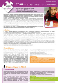 Image de TDAH - Trouble du déficit de l'attention avec ou sans hyperactivité