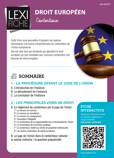 Picture of Droit européen