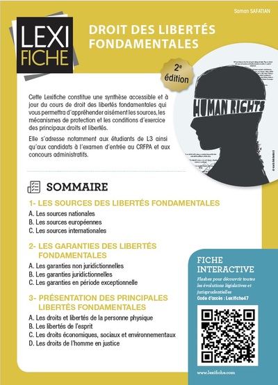 Image de Droit des libertés fondamentales