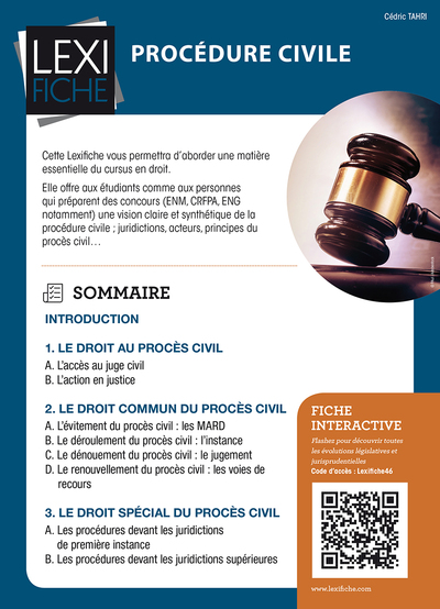 Picture of Procédure civile