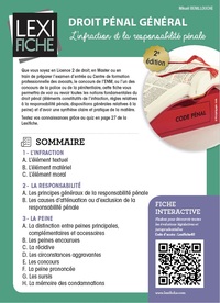 Picture of Droit pénal général