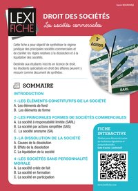Image de Droit des sociétés