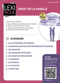 Picture of Droit de la famille