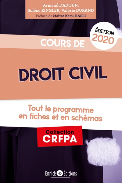 Picture of Cours de droit civil édition 2020