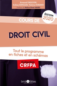 Picture of Cours de droit civil édition 2020