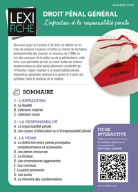 Image de Droit pénal général