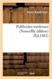 Image de Publicistes modernes Nouvellle édition