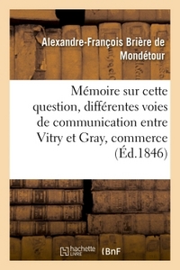 Image de Mémoire sur cette question : des différentes voies de communication qu'on peut établir entre
