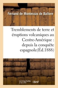 Picture of Tremblements de terre et éruptions volcaniques au Centre-Amérique :