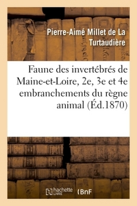 Image de Faune des invertébrés de Maine-et-Loire, comprenant les 2e, 3e et 4e embranchements