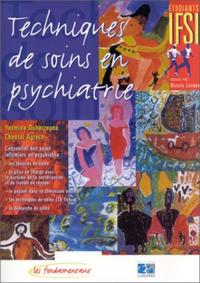 Picture of TECHNIQUES DE SOINS EN PSYCHATRIE