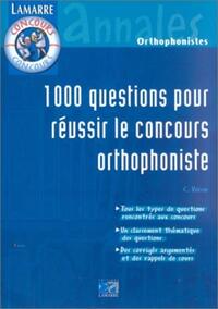 Image de 1000 QUESTIONS POUR REUSSIR LE CONCOURS ORTHOPHONISTE