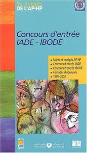 Picture of CONCOURS D ENTREE IADE/BODE NOUVELLE EDITION