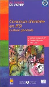 Picture of CULTURE GENERALE CONCOURS D ENTREE EN IFSI NOUVELLE EDITION
